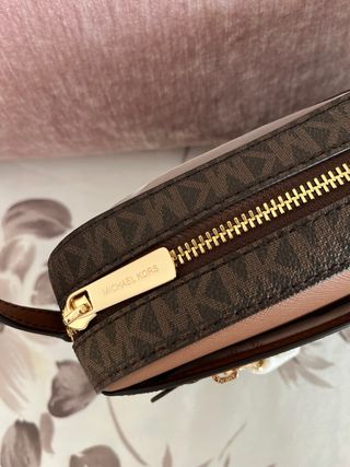 Bolso Michael Kors Marrón y Dorado