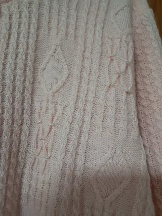 Cardigan rosa Damas