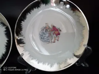 Coppia di piattini dessert