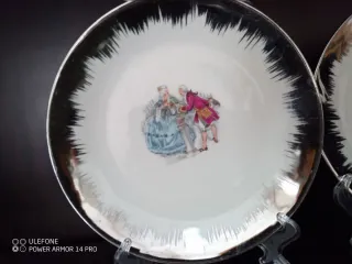 Coppia di piattini dessert