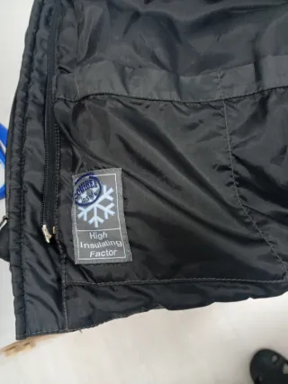 Abrigo Belstaff Negro Invierno