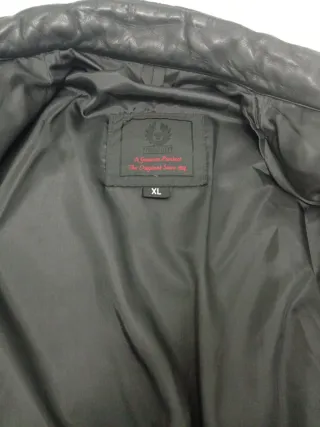 Abrigo Belstaff Negro Invierno