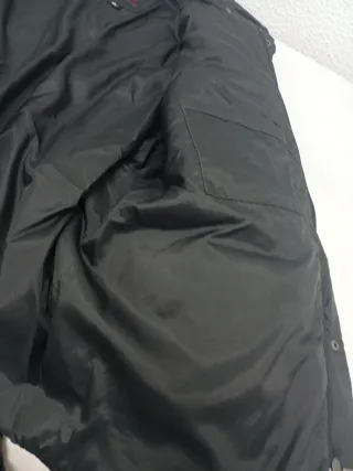 Abrigo Belstaff Negro Invierno