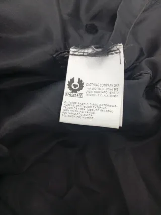 Abrigo Belstaff Negro Invierno