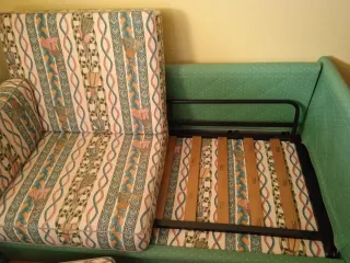 Sofá Cama Tapizado Multicolor