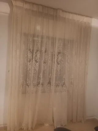 Cortinas hechas a mano 2,45m x 1,90m