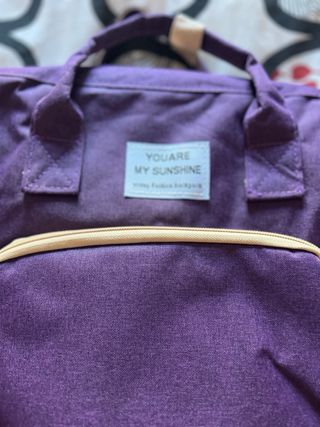 Mochila cambiador bebé You are my sunshine