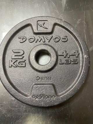 Disco de pesa Domyos 2 kg / 4.4 lbs