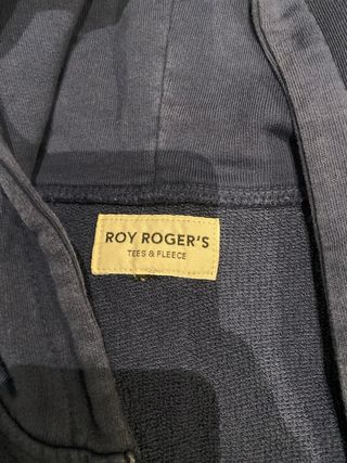 Felpa con cappuccio Roy Roger's blu