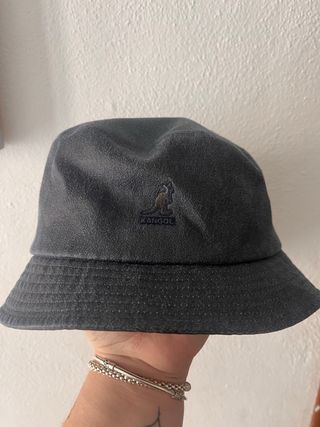 Gorro bucket Kangol gris