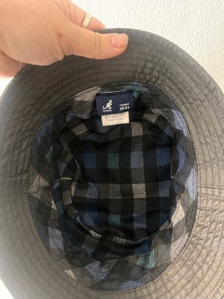 Gorro bucket Kangol gris