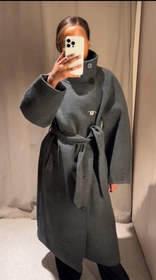 Abrigo Zara Viral Talla XS