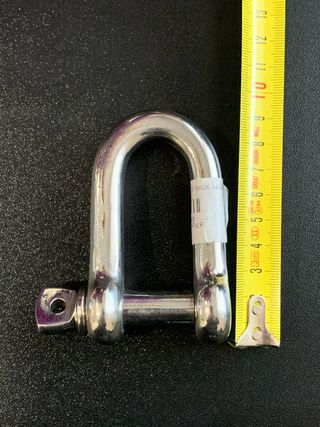 Grillete recto inox 14 mm