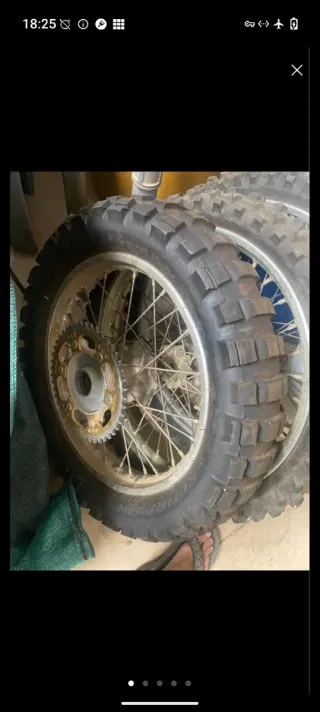 Rueda trasera Honda XR 650R