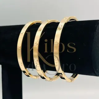Pulsera rígida tornillos hueca