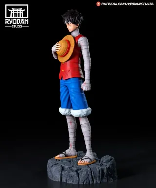 Figura Monkey D. Luffy - One Piece, kit de resina.