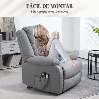 Sillón Levanta Personas Eléctrico 8 Puntos