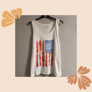 Camiseta sin mangas USA Bandera