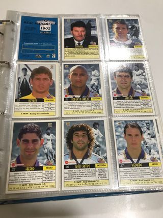 Colección Cromos Liga 2000 - Trading Cards