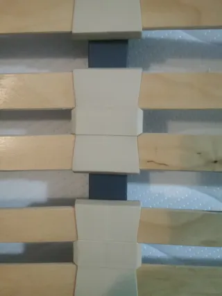 Somier 105cm con patas.