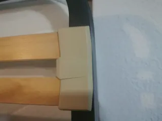 Somier 105cm con patas.