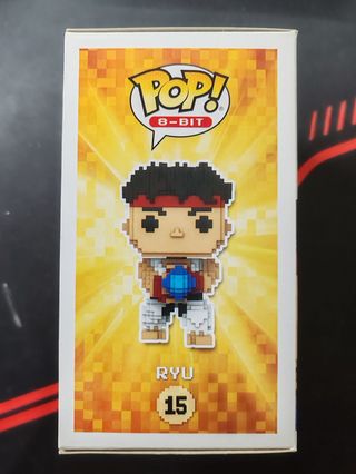 Funko Pop! 8-bit Ryu 15 Chase Street Fighter