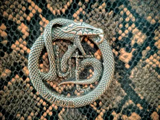 Bolso auténtico Just Cavalli serpiente