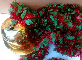 Campana Adorno Navidad Dorada