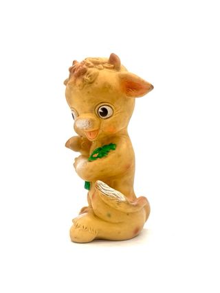 Capretta vintage Ledra gomma 22 cm – Made in Italy anni ‘60/‘70