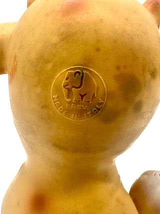 Capretta vintage Ledra gomma 22 cm – Made in Italy anni ‘60/‘70