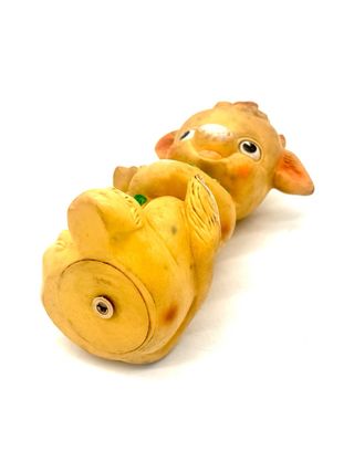 Capretta vintage Ledra gomma 22 cm – Made in Italy anni ‘60/‘70