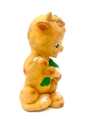 Capretta vintage Ledra gomma 22 cm – Made in Italy anni ‘60/‘70