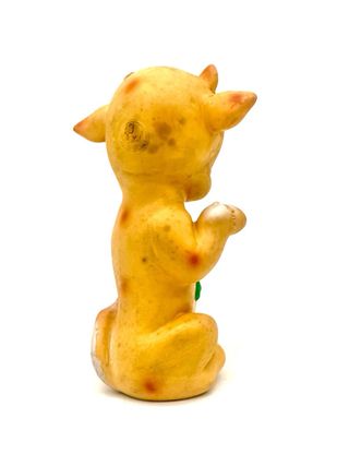 Capretta vintage Ledra gomma 22 cm – Made in Italy anni ‘60/‘70