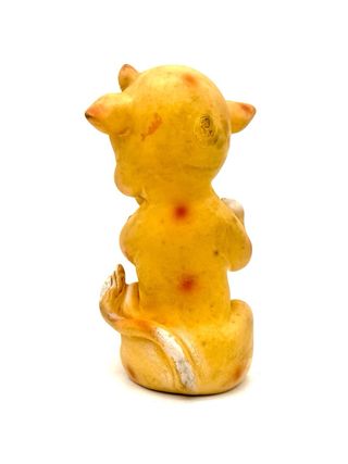 Capretta vintage Ledra gomma 22 cm – Made in Italy anni ‘60/‘70