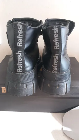 Botas Refresh Negras Plataforma