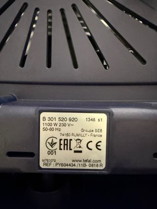 Plancha Tefal Simply Invents