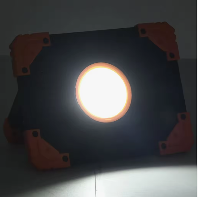 Foco LED Portátil ABS 10W Blanco Frío