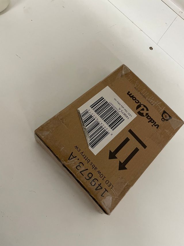 Foco LED Portátil ABS 10W Blanco Frío