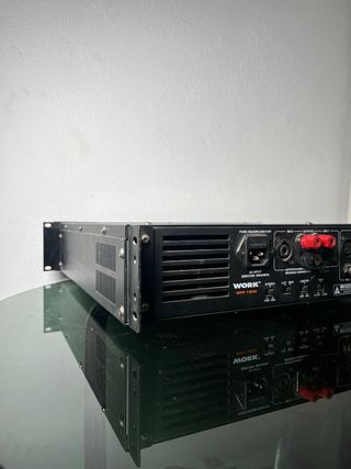 WORK WPP 1200 Amplificador Estéreo Profesional