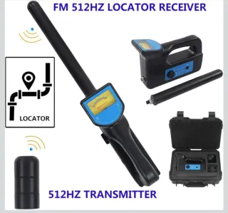 Localizador Sonda 512 Hz Cámara Alcantarillado