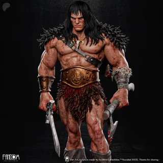 Figura Conan el Bárbaro, kit de resina.