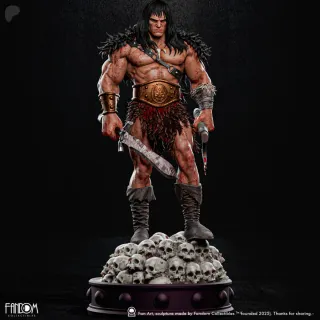 Figura Conan el Bárbaro, kit de resina.