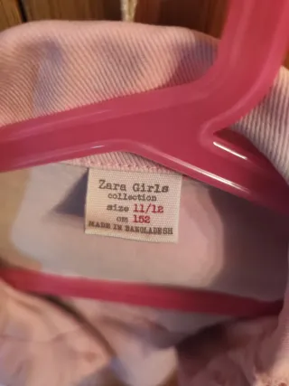 Chaqueta Zara Niña Rosa