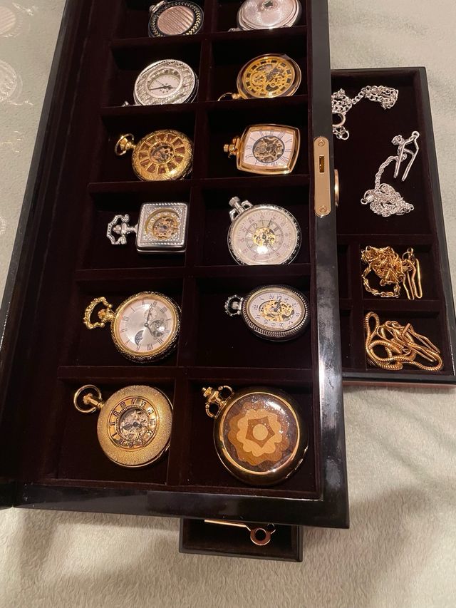 Colección de 12 Relojes de Bolsillo