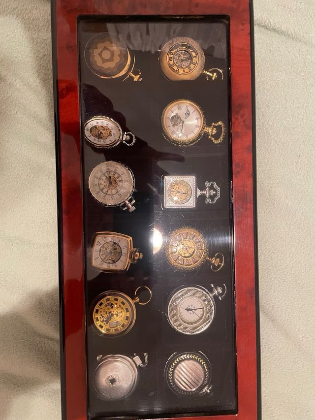 Colección de 12 Relojes de Bolsillo