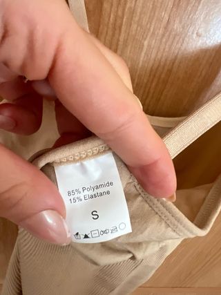 Body sin costuras Nude