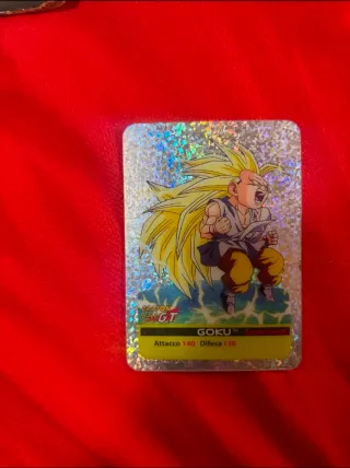 Carte Dragon Ball GT Goku Super Saiyan