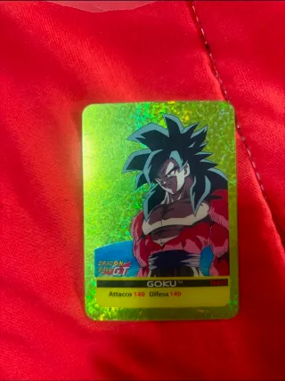 Carte Dragon Ball GT Goku Super Saiyan