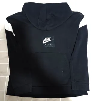 Sudadera Nike Negra Logo Bordado