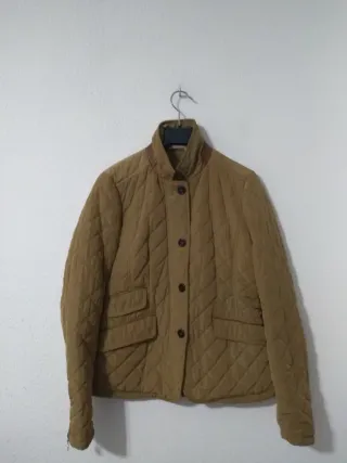 Cazadora Massimo Dutti Beige/Marrón